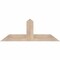 Ekena Millwork Portland Smooth Timber Gable Bracket, Douglas Fir, 48"W x 18"H x 3 1/2"D x 5 1/2"F, 9/12 Pitch GBW048X18X0406POR00SDF - alternate 1